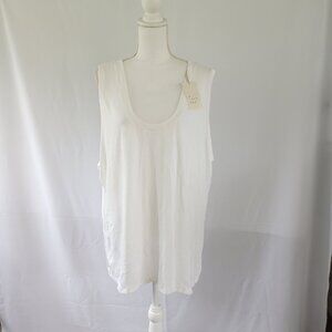 NWT   a new day Off White Sleeveless Blouse
